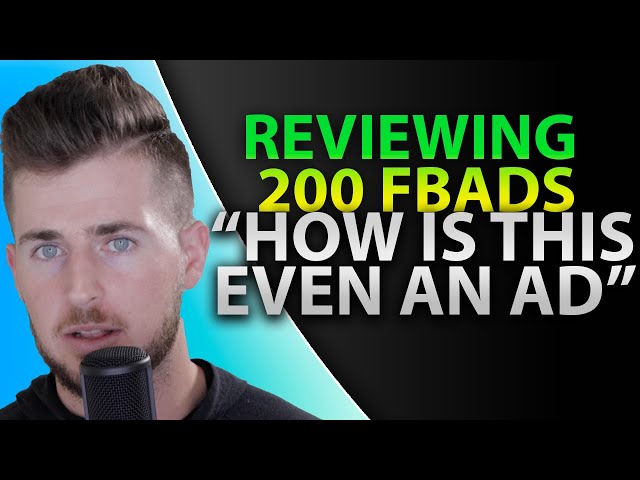 Reviewing over 200+ Ecommerce Facebook Ads 2020