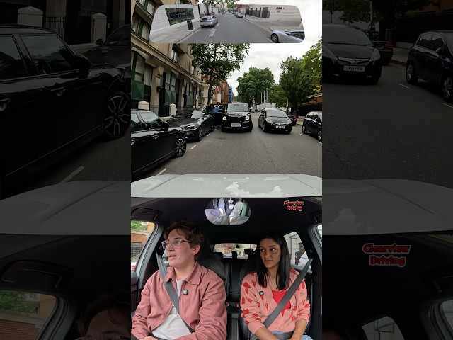 DON’T say thank you 😳😖🤚 #french #pov # driving #car #london #new #driver #relatable