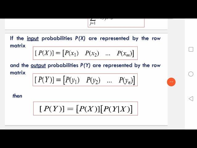 Information Theory and Coding - Session 03: Discrete Memoryless Channel (DMC)