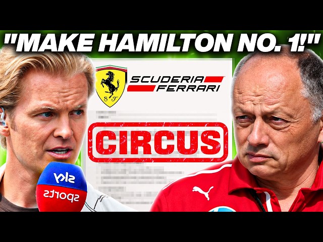 Nico Rosberg STEPS IN To DEFEND Hamilton & BASHES Ferrari & Leclerc After Monza Drama!