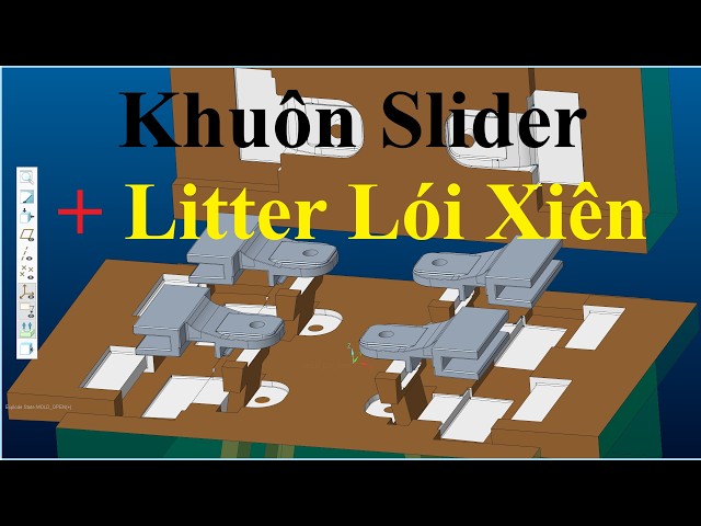Mold Design Tutorial: Combining Sliders and Lifters for Part Ejection - PTC Creo 13.4