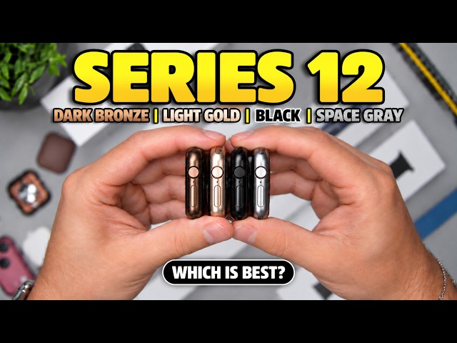 Apple Watch Series 12: All Colors In-Depth Comparison! Which is Best?