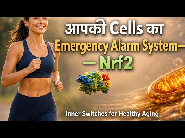 आपकी Cells का Emergency Alarm System — Nrf2 | Inner Switches for Healthy Aging