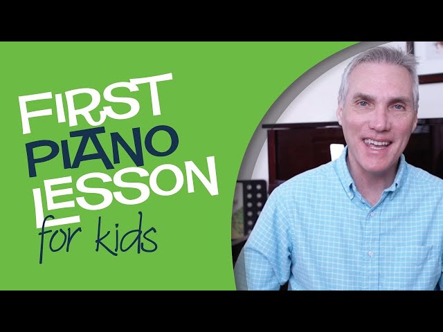 First Piano Lesson for Kids (Middle C Warm-Up, Part 1) - MakingMusicFun.net