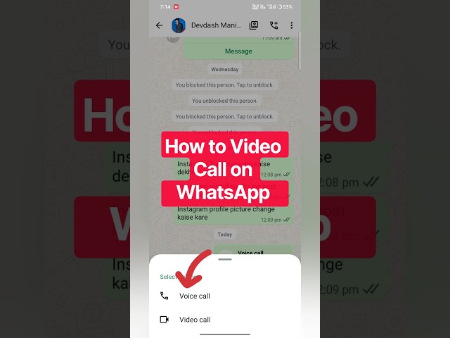 How to Video Call on WhatsApp | WhatsApp Video Calling Tutorial