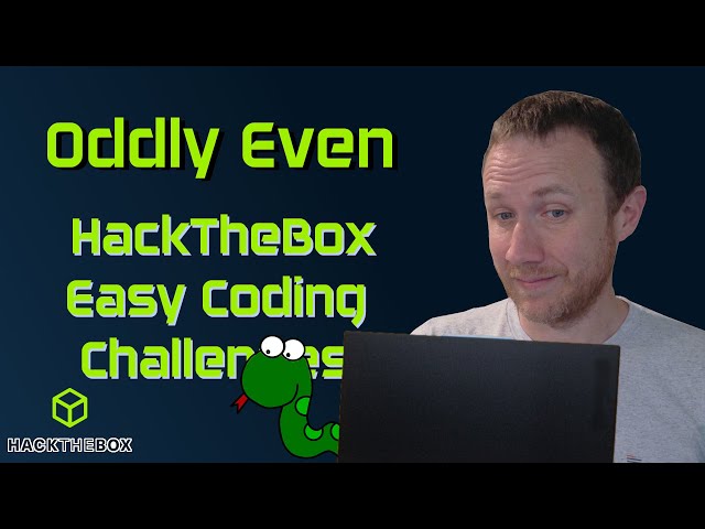 Oddly Even [HackTheBox - Coding Challenge]