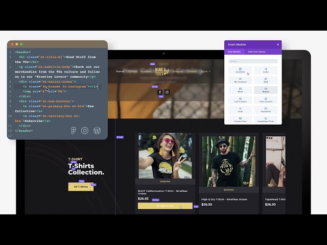 Web Design From Figma  to WordPress | DIVI HTML CSS (Short Reel)