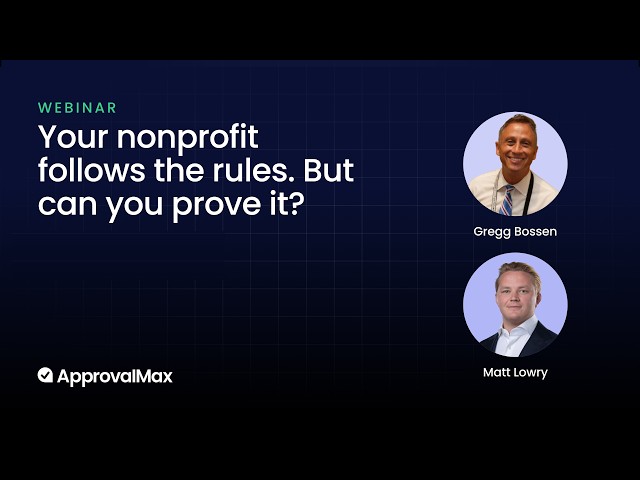 NFP Webinar with Gregg Bossen
