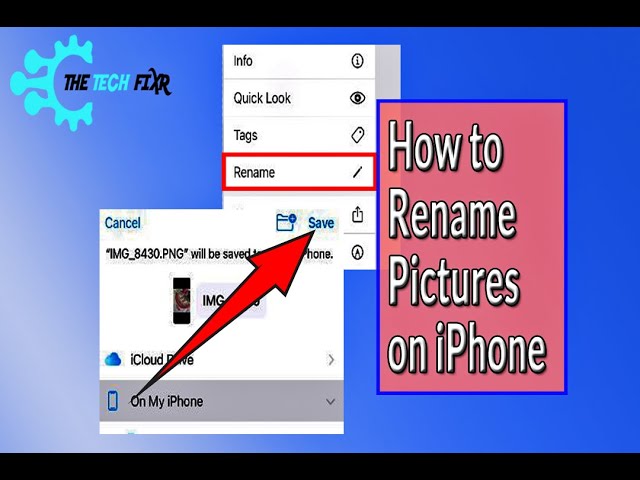 How to Rename Pictures on iPhone? Easy 1 Minute Task