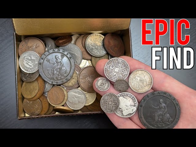 Box Of Old Coins Found in Wardrobe is Worth Hundreds! | Lost Coin Collection!