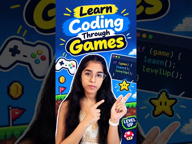 I Learned to Code With Games #coding #learntocode #aitools #ai
