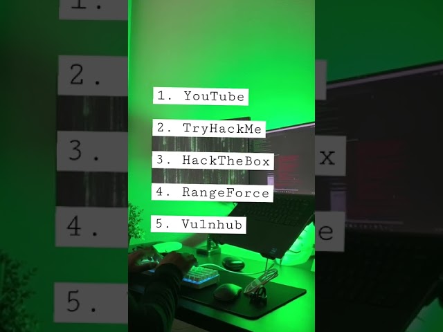 Top 5 Cybersecurity Learning Platforms 💻🎭