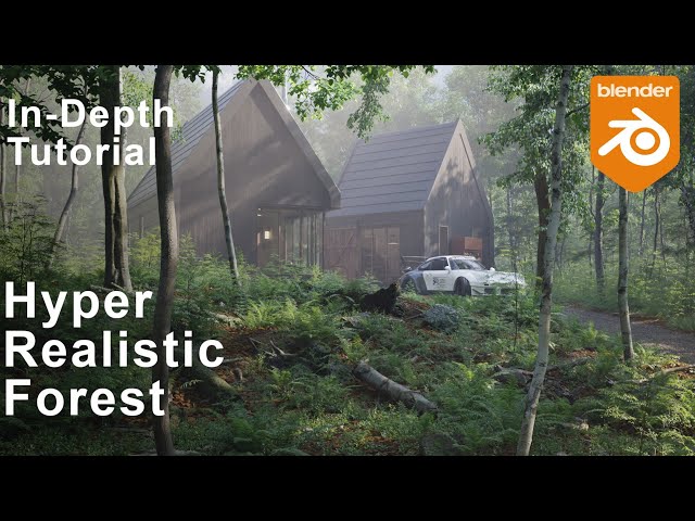 Blender Hyper-Realistic Forest Tutorial – Full Tutorial