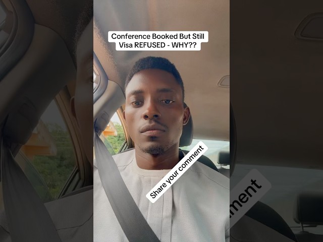 Why Your Visa Got Refused Even with a Conference? | Visa Denied | #visa