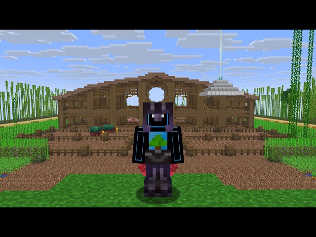 Playing on my 5 year old Minecraft world