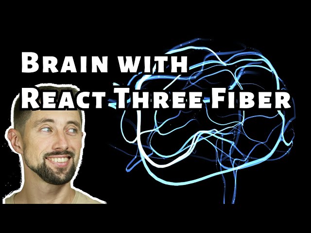 Brain animation with #threejs and #r3f