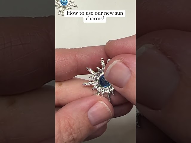 DIY Sun Earrings #offthebeadedpath #beadedpath #diyearrings