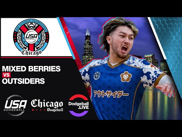 Mixed Berries vs Outsiders [Foam Mixed Final] 2026 USA Dodgeball National Championships