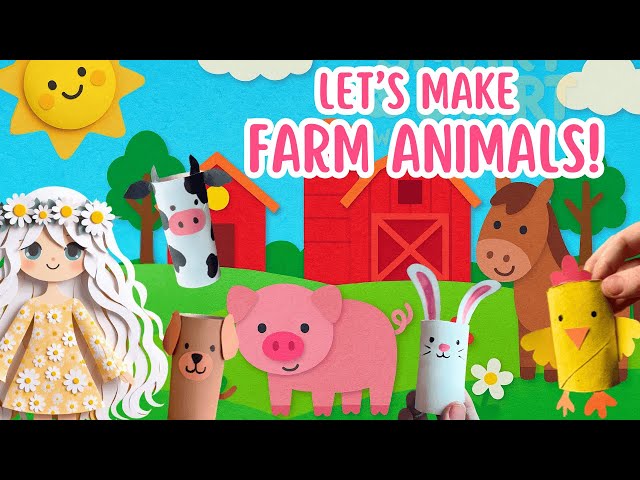16 Farm Animal Toilet Roll Crafts 🐷🐮 | Can You Guess the Animal Before It's Done?