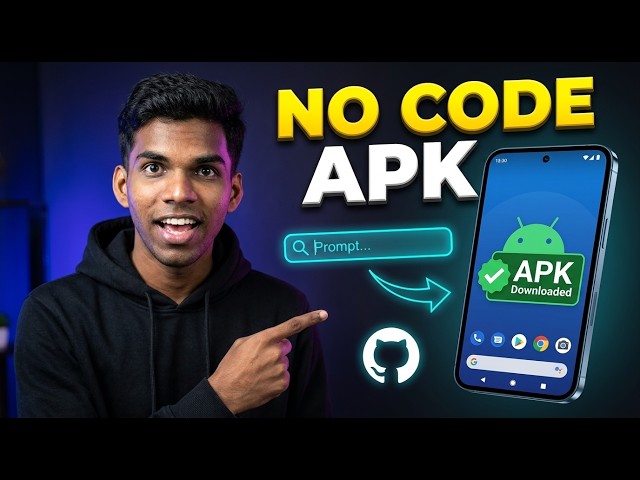 Create Android Apps with Google AI Studio and GitHub (No Code)