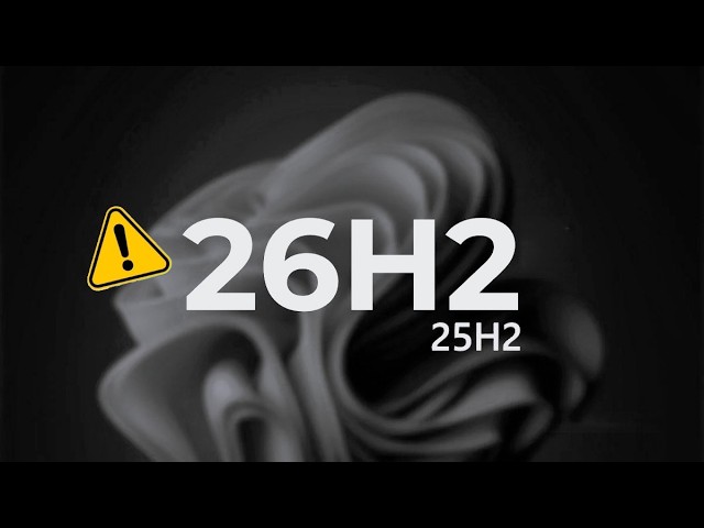 Windows 11 26H2 Just Inherited This 25H2 Audio Issue!