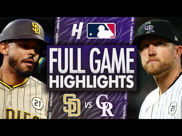 San Diego Padres vs Colorado Rockies - FULL GAME HIGHLIGHTS 🔥 September 16, 2026 MLB Season