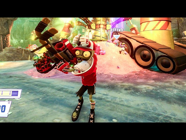 PvZ GW2 Multiplayer #257 - Hockey Star in Turf Takeover (Get-Off-My-Lawn-A-Thon) in 4K