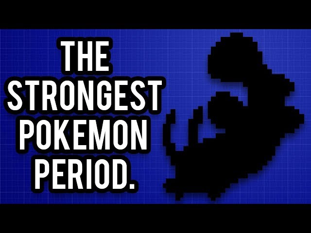 The Strongest Pokemon Period.