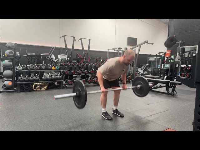 Barbell row
