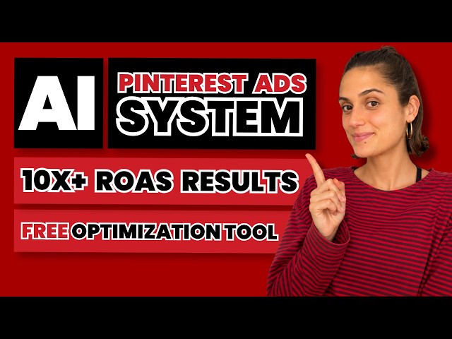 I Used AI to Build a Pinterest Ads System That Made10x+ ROAS