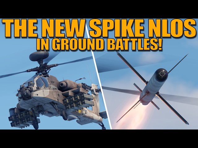 TESTING the SPIKE NLOS in GROUND BATTLES! NEW BEST CAS MISSILE in game? - War Thunder