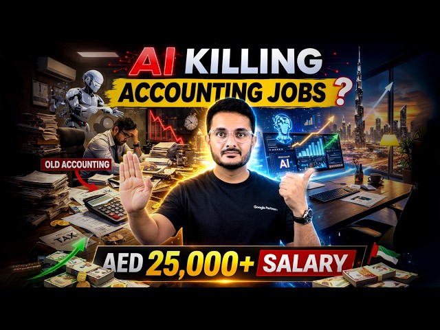 AI & Accountant Jobs in Dubai 2026 | Earn AED 25,000 or Get Replaced?