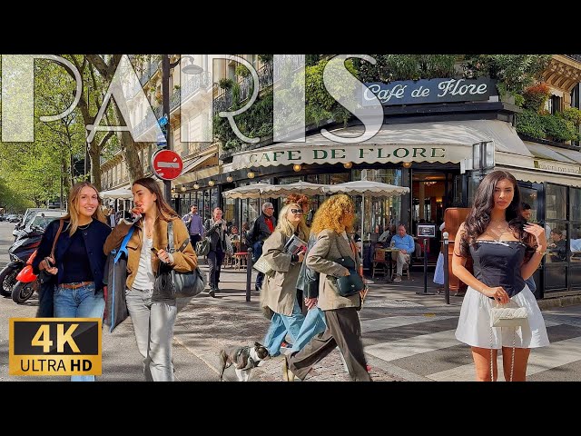 [🇫🇷Paris France 4K 120FPS Walking Tour] Paris Walk in Latin Quarter 15/April/2026