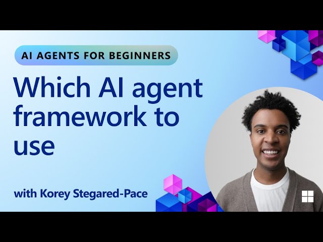 Which AI agent framework to use