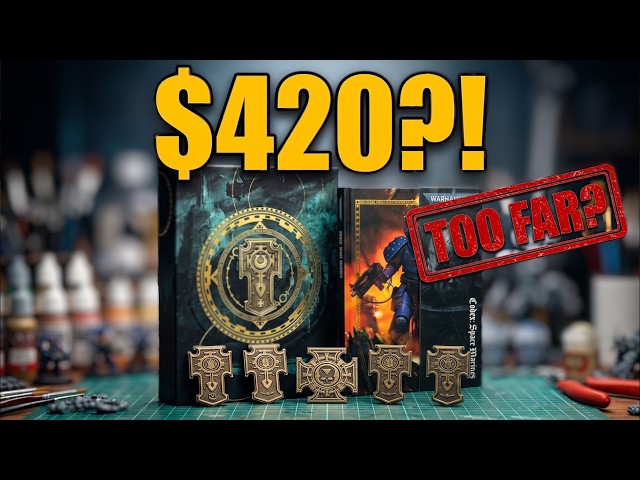 40k Hobbyists Upset Over New $420 Codex Prices #warhammer40k