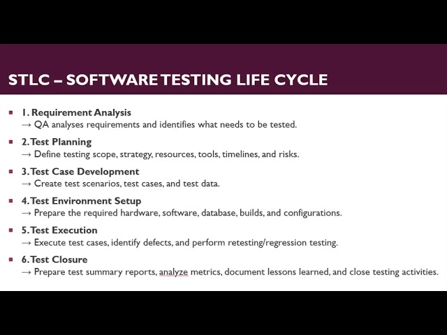 Top MNC Interview Question #6 | What is STLC? #Shorts