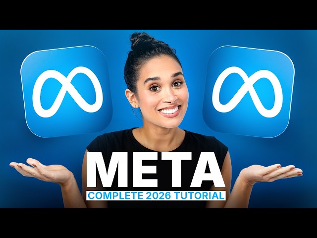The COMPLETE Meta Tutorial (Meta Ads, Meta Business Suite, Meta AI, Facebook Ads & More!)