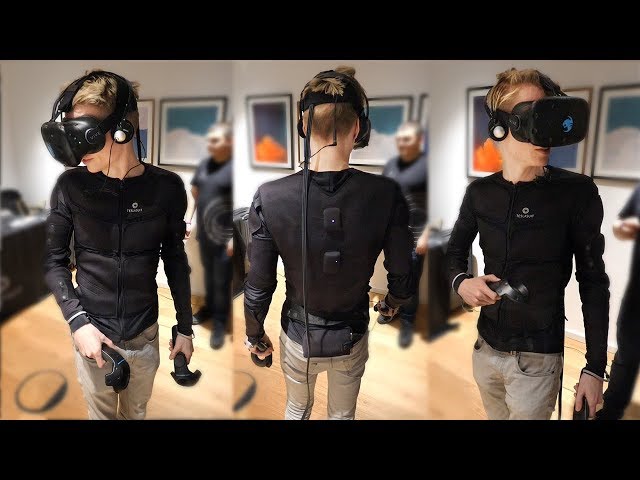 This Haptic Suit Lets You Touch and Feel Virtual Reality - Teslasuit