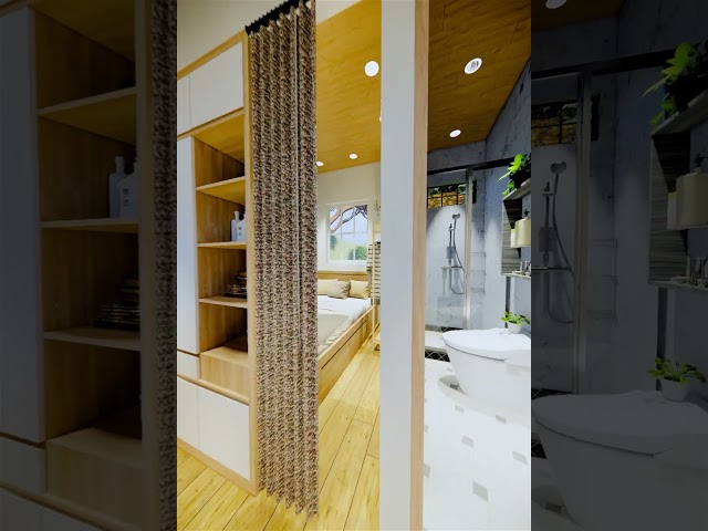 Gorgeous Tiny House 3x6 m ( 18 sqm ) - ( 10' x 20' ) I dea Design | Exploring Tiny House