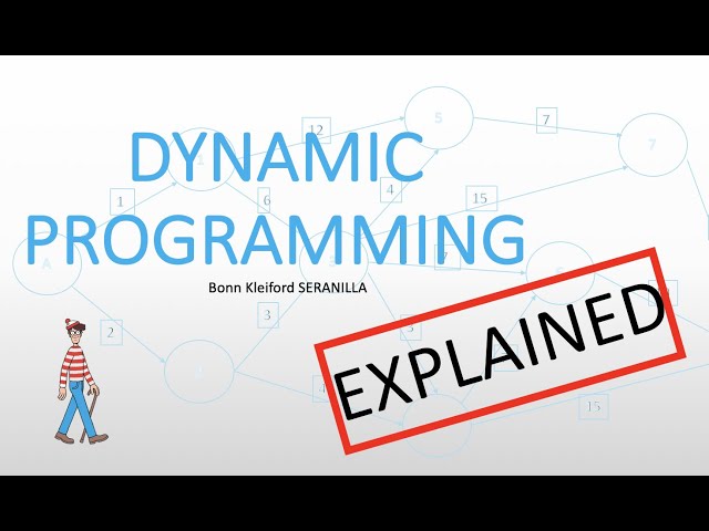 Dynamic Programming Tutorial - Basics, Backward Recursion, and Principle of Optimality
