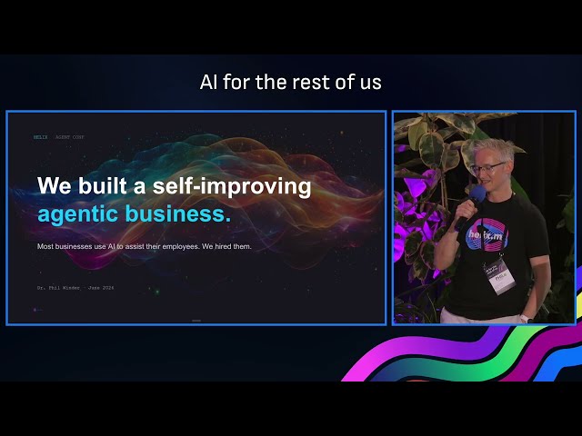 We Built A Self-Improving Agentic Business | Phil Winder