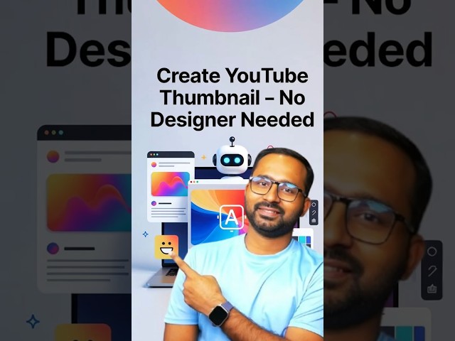 This AI Creates 20 YouTube Thumbnails in 1 Prompt 🤯 | Free AI Tool