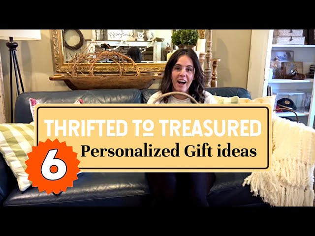 Turning a Thrifted Find Into the Sweetest Mother’s Day Gift | Thrift flip | DIYGift ideas PixCut S1 