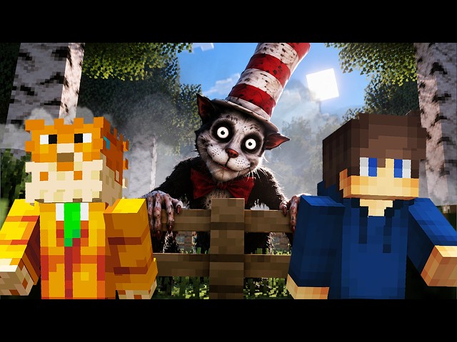 2 Idiots Survive Minecraft's NEW Cat in the Hat Horror Mod