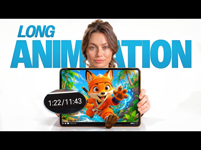 NEW Method To Create Long AI Animation Videos In Minutes
