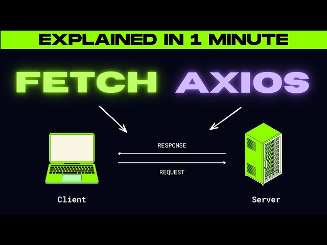 Fetch vs. Axios in 1 minute