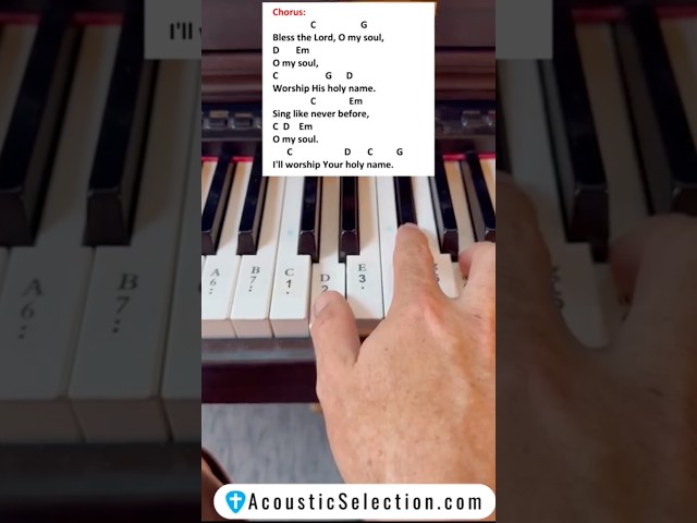 4 Chord Worship Piano Digital Songbook (10,000 Reasons)