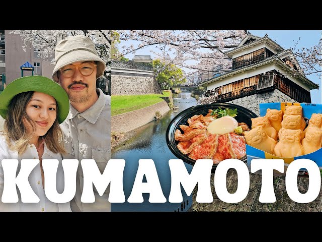 Kumamoto Vlog 🇯🇵 Getting Sick in Japan, What to do in Kyushu Japan, Fukuoka Day Trip, 熊本旅行 2024