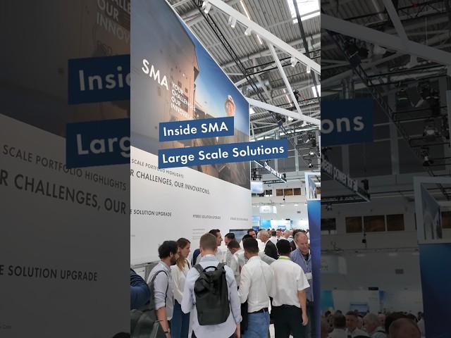 Inside SMA Large Scale: Solutions for Utility‑Scale Energy Projects
