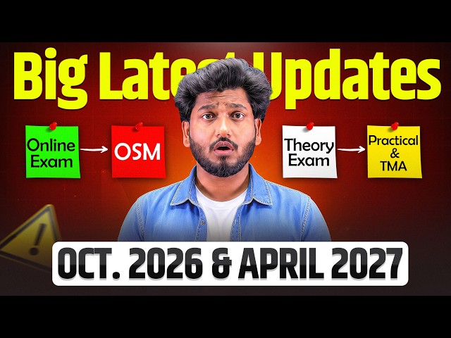 NIOS Big Update 😱 October 2026 & April 2027 | TMA, Date Sheet & Practical